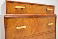 1930’s Art Deco Burr Elm & Walnut Chest of Drawers (2 of 11) 1930’s Art Deco Burr Elm & Walnut Chest of Drawers (2 of 11)