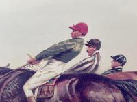 Victorian Coloured Lithograph Horse Race Grand National by Godfrey Douglas Giles (21 of 37) Victorian Coloured Lithograph Horse Race Grand National by Godfrey Douglas Giles (21 of 37)
