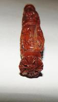 Victorian carved coquilla nut needle case (5 of 5) Victorian carved coquilla nut needle case (5 of 5)