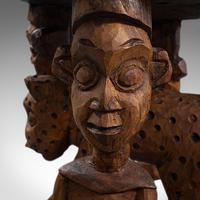 Antique Ceremonial Yoruba Stool, West African Hardwood Side / Lamp Table c.1900 (4 of 12) Antique Ceremonial Yoruba Stool, West African Hardwood Side / Lamp Table c.1900 (4 of 12)