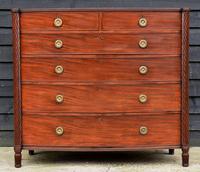 Superb Quality Regency Mahogany Bow Fronted Chest of Drawers (9 of 14) Superb Quality Regency Mahogany Bow Fronted Chest of Drawers (9 of 14)