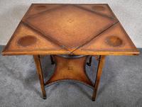 Theodore Alexander Mahogany Envelope Gaming Table (6 of 15) Theodore Alexander Mahogany Envelope Gaming Table (6 of 15)