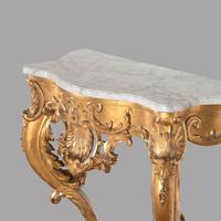 19th Century French Giltwood & Ormolu Console Table (3 of 4) 19th Century French Giltwood & Ormolu Console Table (3 of 4)