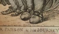 Original 18th Century Print by Robert Dighton, A Master Parson and His Journeyman, 1812 (2 of 9) Original 18th Century Print by Robert Dighton, A Master Parson and His Journeyman, 1812 (2 of 9)