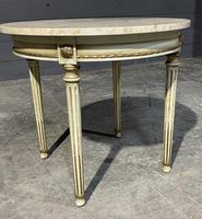 French Round Marble Top Coffee Table (6 of 15) French Round Marble Top Coffee Table (6 of 15)