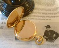 Antique Pocket Watch 1922 Swiss Vertex 7 Jewel Half Hunter 10ct Gold Filled Fwo (7 of 12) Antique Pocket Watch 1922 Swiss Vertex 7 Jewel Half Hunter 10ct Gold Filled Fwo (7 of 12)