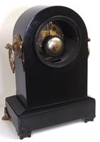 Antique French Slate Mantel Clock 8-Day Arch Top Striking Mantle Clock with Gilt Decoration (5 of 9) Antique French Slate Mantel Clock 8-Day Arch Top Striking Mantle Clock with Gilt Decoration (5 of 9)