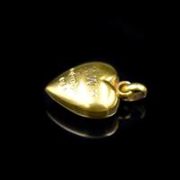 Antique Diamond Star 15ct 15K Yellow Gold Heart Pendant Charm (7 of 9) Antique Diamond Star 15ct 15K Yellow Gold Heart Pendant Charm (7 of 9)