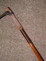 Victorian Hallmarked 1889 Silver Gents Malacca Cane Hunt Whip W/Leather Thong (8 of 11) Victorian Hallmarked 1889 Silver Gents Malacca Cane Hunt Whip W/Leather Thong (8 of 11)