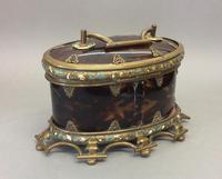Mid 19th Century Faux Tortoiseshell Caddy (2 of 4) Mid 19th Century Faux Tortoiseshell Caddy (2 of 4)
