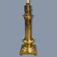 Pair of Brass Column Table Lamps (5 of 7) Pair of Brass Column Table Lamps (5 of 7)