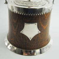 Unusual Bell Shaped Late Victorian Daniel & Arter Silver Plate Biscuit Barrel or Box (3 of 5) Unusual Bell Shaped Late Victorian Daniel & Arter Silver Plate Biscuit Barrel or Box (3 of 5)