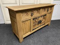 French Gothic Bleached Oak Sideboard (11 of 17) French Gothic Bleached Oak Sideboard (11 of 17)