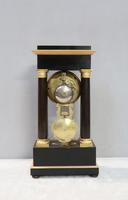 French Ebonised and Inlaid Portico Mantel Clock (9 of 10) French Ebonised and Inlaid Portico Mantel Clock (9 of 10)