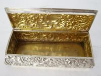 Late Victorian Rectangular Silver Jewellery or Trinket Box (5 of 6) Late Victorian Rectangular Silver Jewellery or Trinket Box (5 of 6)