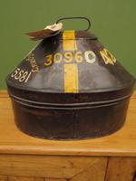 Antique Military Hat Tin Trunk, Lieutenant P Montgomery, A Quirky Bread Bin? (6 of 12) Antique Military Hat Tin Trunk, Lieutenant P Montgomery, A Quirky Bread Bin? (6 of 12)