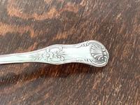 Antique Heavy Silver Ladle 1824 (4 of 7) Antique Heavy Silver Ladle 1824 (4 of 7)