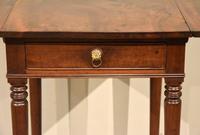 Attractive Regency Period Mahogany Drop Leaf Side Table (3 of 6) Attractive Regency Period Mahogany Drop Leaf Side Table (3 of 6)