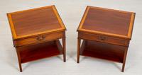 Pair of Georgian Style Mahogany End Tables (3 of 8) Pair of Georgian Style Mahogany End Tables (3 of 8)