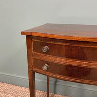Elegant Victorian Mahogany Bow Front Antique Side Table (2 of 5) Elegant Victorian Mahogany Bow Front Antique Side Table (2 of 5)