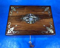 Victorian Jewellery Box with Mother of Pearl Inlay (13 of 13) Victorian Jewellery Box with Mother of Pearl Inlay (13 of 13)