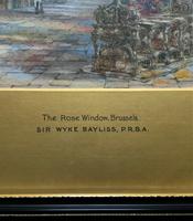 Sir Wyke Bayliss PRBA HRMS Rose Window Brussels Watercolour Painting (5 of 16) Sir Wyke Bayliss PRBA HRMS Rose Window Brussels Watercolour Painting (5 of 16)