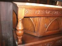 Gothic Style Carved Court Cupboard (2 of 3) Gothic Style Carved Court Cupboard (2 of 3)
