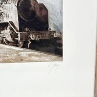 Limited Edition Steam Engine Locomotive Signed Print (5 of 5) Limited Edition Steam Engine Locomotive Signed Print (5 of 5)