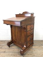 Late Victorian Inlaid Rosewood Davenport Desk (16 of 17) Late Victorian Inlaid Rosewood Davenport Desk (16 of 17)