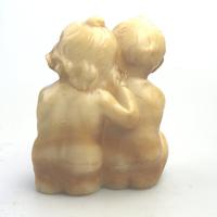 Fritz Kochendorfer - Good Carved Alabaster Group of Children c.1900 (5 of 6) Fritz Kochendorfer - Good Carved Alabaster Group of Children c.1900 (5 of 6)