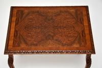 Antique Queen Anne Style Burr Walnut Nest of Tables (5 of 9) Antique Queen Anne Style Burr Walnut Nest of Tables (5 of 9)