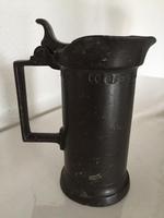 Antique Pewter French Milk / Ale / Wine Jug (2 of 5) Antique Pewter French Milk / Ale / Wine Jug (2 of 5)