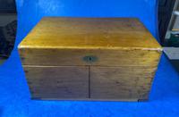 Victorian Pine Partially Fitted Games Box (31 of 32) Victorian Pine Partially Fitted Games Box (31 of 32)