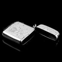 Antique Victorian Solid Silver Vesta Case Aesthetic Style Engravings - Joseph Whitten 1885 (5 of 9) Antique Victorian Solid Silver Vesta Case Aesthetic Style Engravings - Joseph Whitten 1885 (5 of 9)