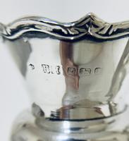 Pair of Antique Sterling Silver Trumpet Shaped Vases (7 of 12) Pair of Antique Sterling Silver Trumpet Shaped Vases (7 of 12)