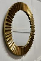 Heavy Brass Art Deco Odeon Sunburst Mirror (3 of 5) Heavy Brass Art Deco Odeon Sunburst Mirror (3 of 5)