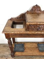 Antique Victorian Carved Oak Hall Stand (13 of 14) Antique Victorian Carved Oak Hall Stand (13 of 14)