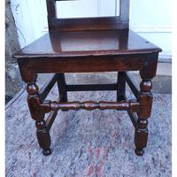 Good 17th Century Oak Hall Chair (4 of 6) Good 17th Century Oak Hall Chair (4 of 6)