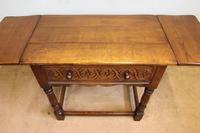 Single Drawer Oak Side Table (9 of 9) Single Drawer Oak Side Table (9 of 9)