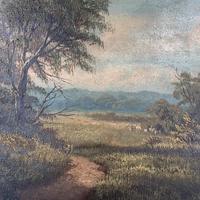 Antique Victorian landscape oil painting entitled View nr Epping signed B Fox (5 of 11) Antique Victorian landscape oil painting entitled View nr Epping signed B Fox (5 of 11)
