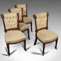 Set of 4 Antique Chairs, Scottish, Walnut, Suite, Dining, Victorian c.1890 (9 of 12) Set of 4 Antique Chairs, Scottish, Walnut, Suite, Dining, Victorian c.1890 (9 of 12)