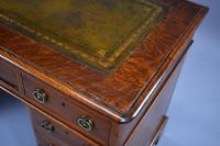 Victorian Oak & Walnut Pedestal Desk (10 of 10) Victorian Oak & Walnut Pedestal Desk (10 of 10)