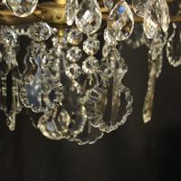 French Gilded & Crystal Birdcage 7 Light Antique Chandelier (7 of 10) French Gilded & Crystal Birdcage 7 Light Antique Chandelier (7 of 10)