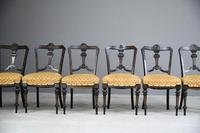 6 Victorian Aesthetic Movement Dining Chairs (6 of 13) 6 Victorian Aesthetic Movement Dining Chairs (6 of 13)