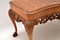 Antique Burr Walnut Queen Anne Style Coffee Table (7 of 10) Antique Burr Walnut Queen Anne Style Coffee Table (7 of 10)