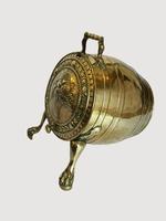 Quality Antique Victorian Ornate Brass Coal Bucket (8 of 15) Quality Antique Victorian Ornate Brass Coal Bucket (8 of 15)