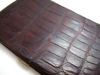 Edwardian Antique Crocodile Skin Leather Wallet Purse Card Stamp Case c.1910 (9 of 9) Edwardian Antique Crocodile Skin Leather Wallet Purse Card Stamp Case c.1910 (9 of 9)