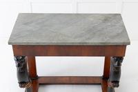 Early 19th Century Walnut Console Table with Marble Top (2 of 7) Early 19th Century Walnut Console Table with Marble Top (2 of 7)