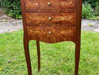 Pair of French Marquetry Bedside Tables in Kingwood (3 of 9) Pair of French Marquetry Bedside Tables in Kingwood (3 of 9)