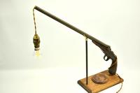 19th Century Long Hexagon Barreled Pistol Converted to a Lamp (14 of 18) 19th Century Long Hexagon Barreled Pistol Converted to a Lamp (14 of 18)